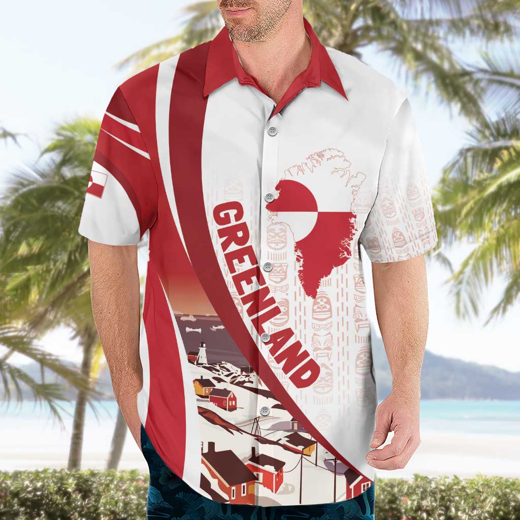 Personalized Greenland Hawaiian Shirt Tupilaks Inspired