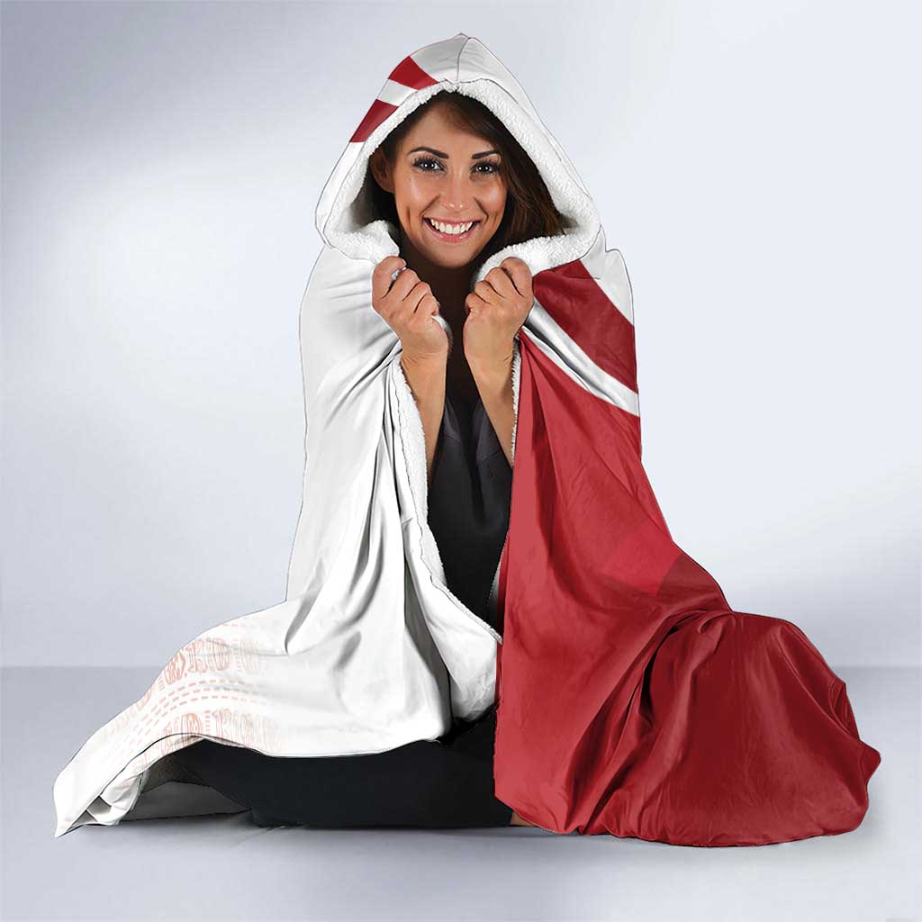 Personalized Greenland Hooded Blanket Tupilaks Inspired