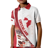 Personalized Greenland Kid Polo Shirt Tupilaks Inspired