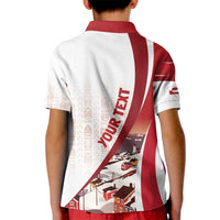 Personalized Greenland Kid Polo Shirt Tupilaks Inspired