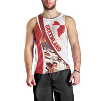 Personalized Greenland Men Tank Top Tupilaks Inspired