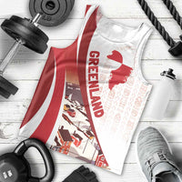 Personalized Greenland Men Tank Top Tupilaks Inspired