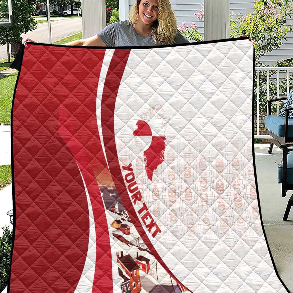 Personalized Greenland Quilt Tupilaks Inspired
