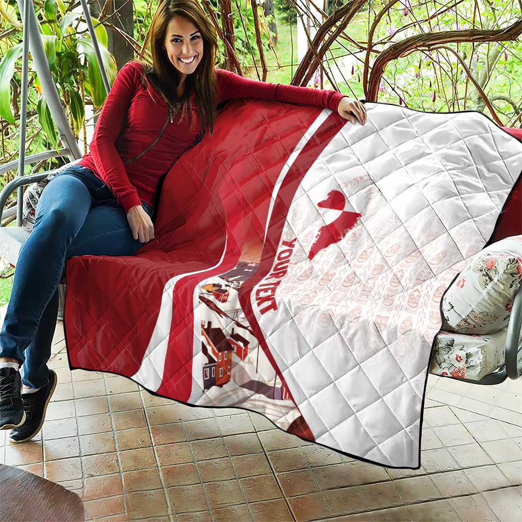 Personalized Greenland Quilt Tupilaks Inspired