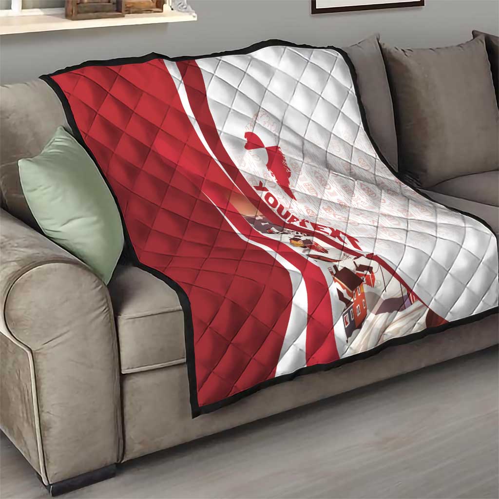 Personalized Greenland Quilt Tupilaks Inspired