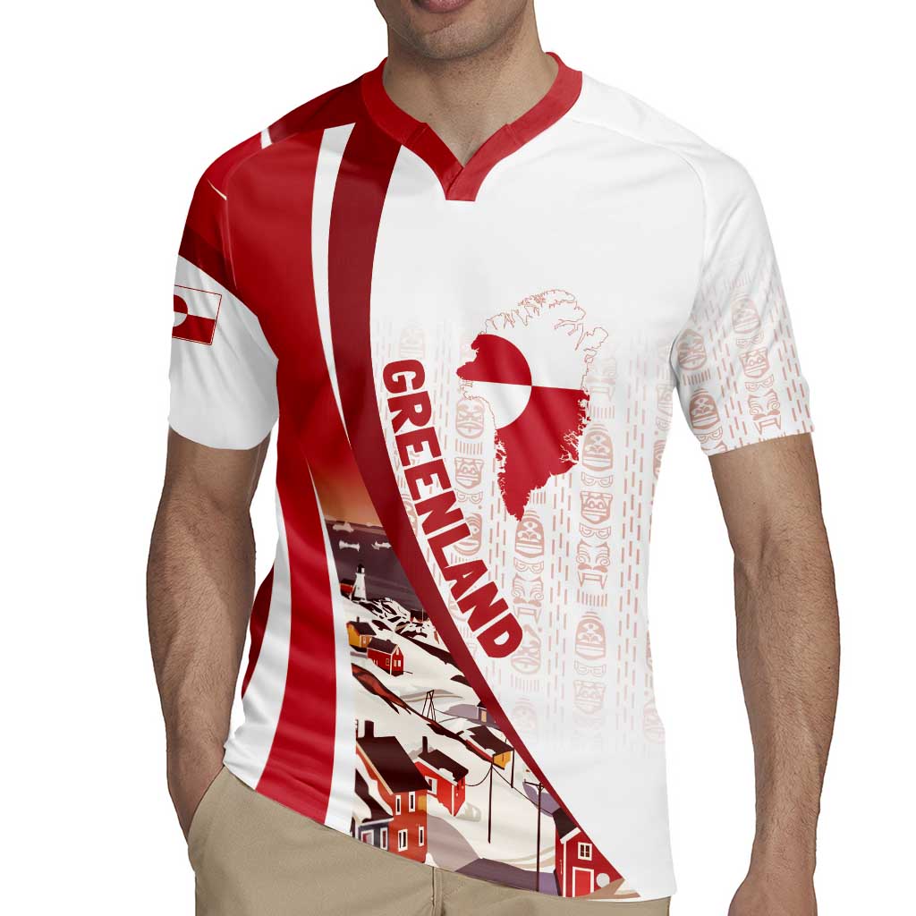 Personalized Greenland Rugby Jersey Tupilaks Inspired