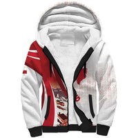 Personalized Greenland Sherpa Hoodie Tupilaks Inspired
