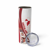 Personalized Greenland Skinny Tumbler Tupilaks Inspired