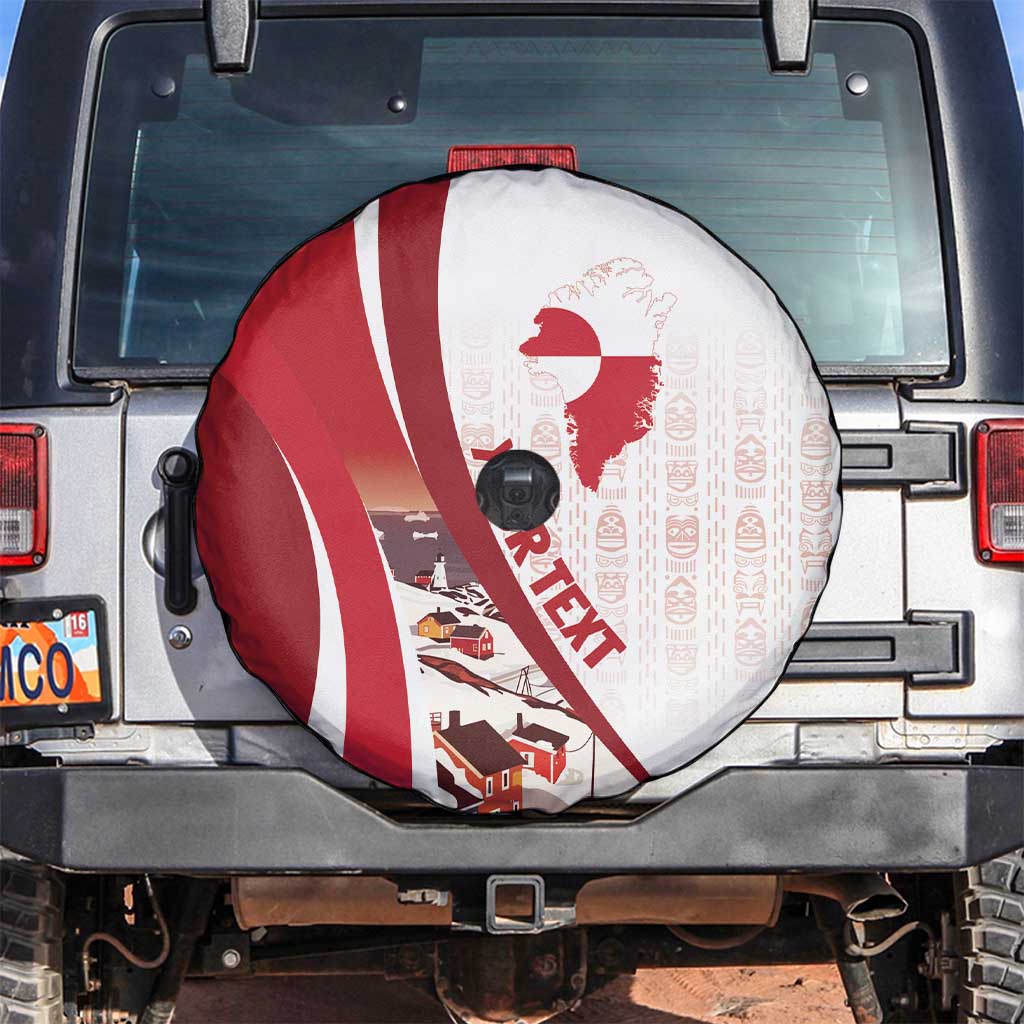 Personalized Greenland Spare Tire Cover Tupilaks Inspired