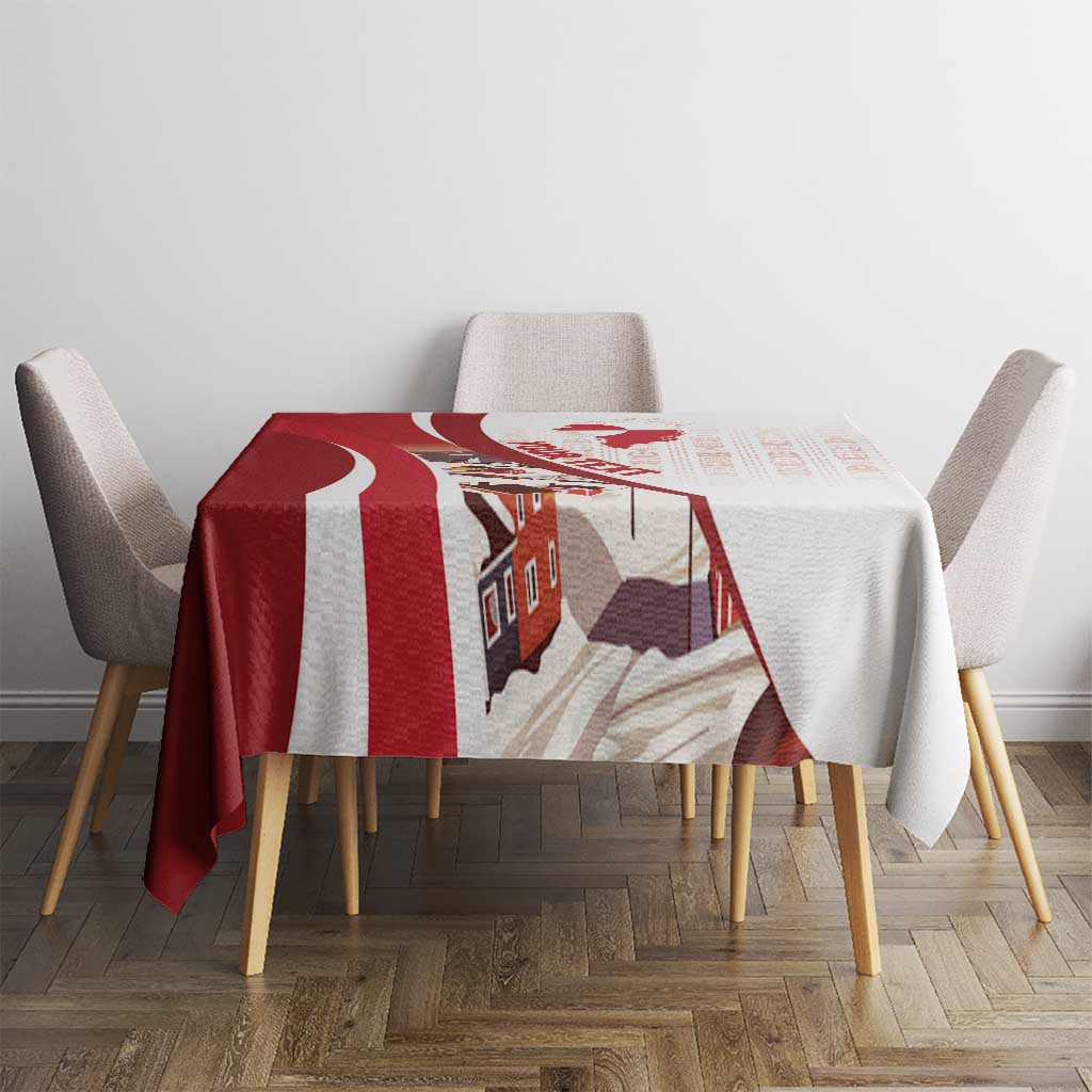 Personalized Greenland Tablecloth Tupilaks Inspired