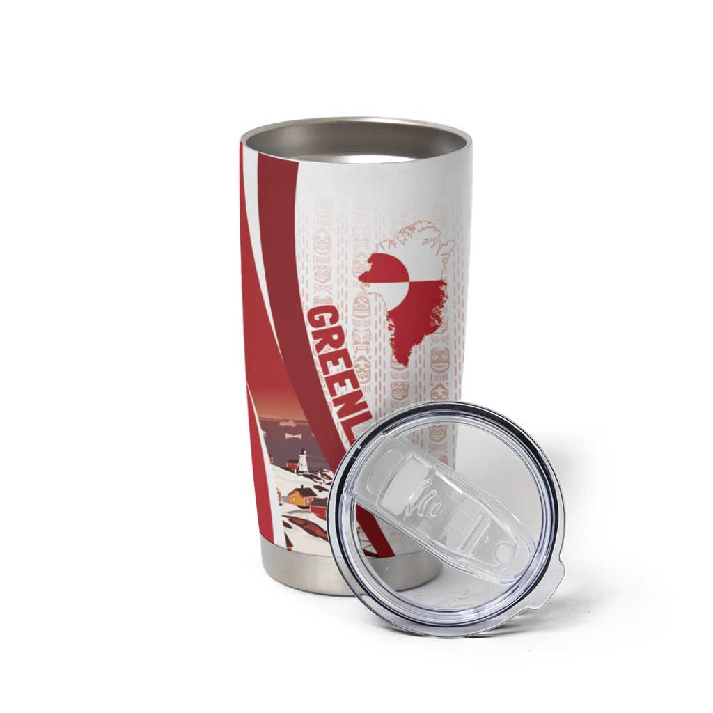 Personalized Greenland Tumbler Cup Tupilaks Inspired