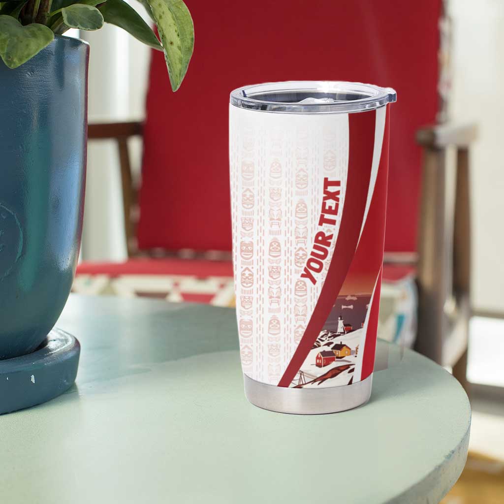 Personalized Greenland Tumbler Cup Tupilaks Inspired