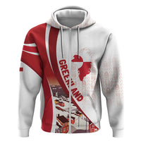 Personalized Greenland Zip Hoodie Tupilaks Inspired