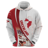 Personalized Greenland Zip Hoodie Tupilaks Inspired