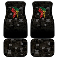 Juneteenth Black History Car Mats Inspirational Quotes Collage