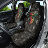 Juneteenth Black History Car Seat Cover Inspirational Quotes Collage