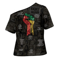 Juneteenth Black History Cross Shoulder Shirt Inspirational Quotes Collage