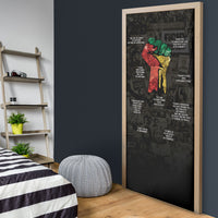 Juneteenth Black History Door Cover Inspirational Quotes Collage