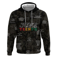 Juneteenth Black History Hoodie Inspirational Quotes Collage