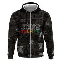 Juneteenth Black History Hoodie Inspirational Quotes Collage