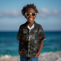 Juneteenth Black History Kid Hawaiian Shirt Inspirational Quotes Collage