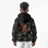 Juneteenth Black History Kid Hoodie Inspirational Quotes Collage