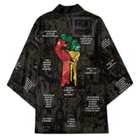 Juneteenth Black History Kimono Inspirational Quotes Collage