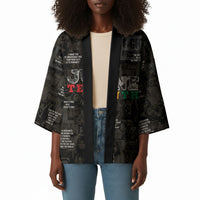 Juneteenth Black History Kimono Inspirational Quotes Collage