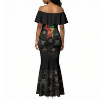 Juneteenth Black History Mermaid Dress Inspirational Quotes Collage