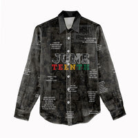 Juneteenth Black History Women Casual Shirt Inspirational Quotes Collage