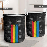 Juneteenth 2026 Black History Laundry Basket Freedom Quotes Collage