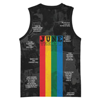 Juneteenth 2026 Black History Basketball Jersey Freedom Quotes Collage
