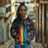 Juneteenth 2026 Black History Hoodie Freedom Quotes Collage
