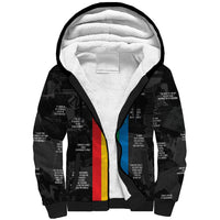 Juneteenth 2026 Black History Sherpa Hoodie Freedom Quotes Collage