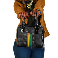 Juneteenth 2026 Black History Shoulder Handbag Freedom Quotes Collage