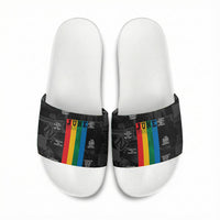 Juneteenth 2026 Black History Slide Sandals Freedom Quotes Collage
