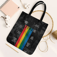 Juneteenth 2026 Black History Tote Bag Freedom Quotes Collage