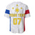 Personalised Philippines Football Baseball Jersey Women's WC 2023 Filipinas Basic Ver LT7 - Wonder Print Shop