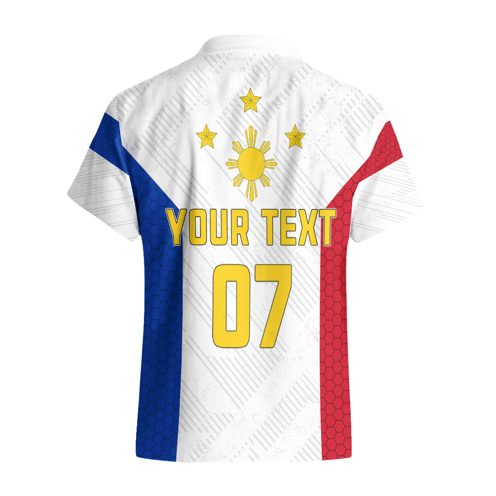 Personalised Philippines Football Hawaiian Shirt Women's WC 2023 Filipinas Basic Ver - Wonder Print Shop