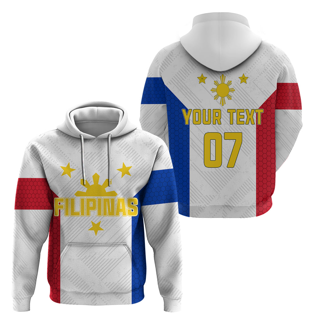 Personalised Philippines Football Hoodie Women's WC 2023 Filipinas Basic Ver - Wonder Print Shop
