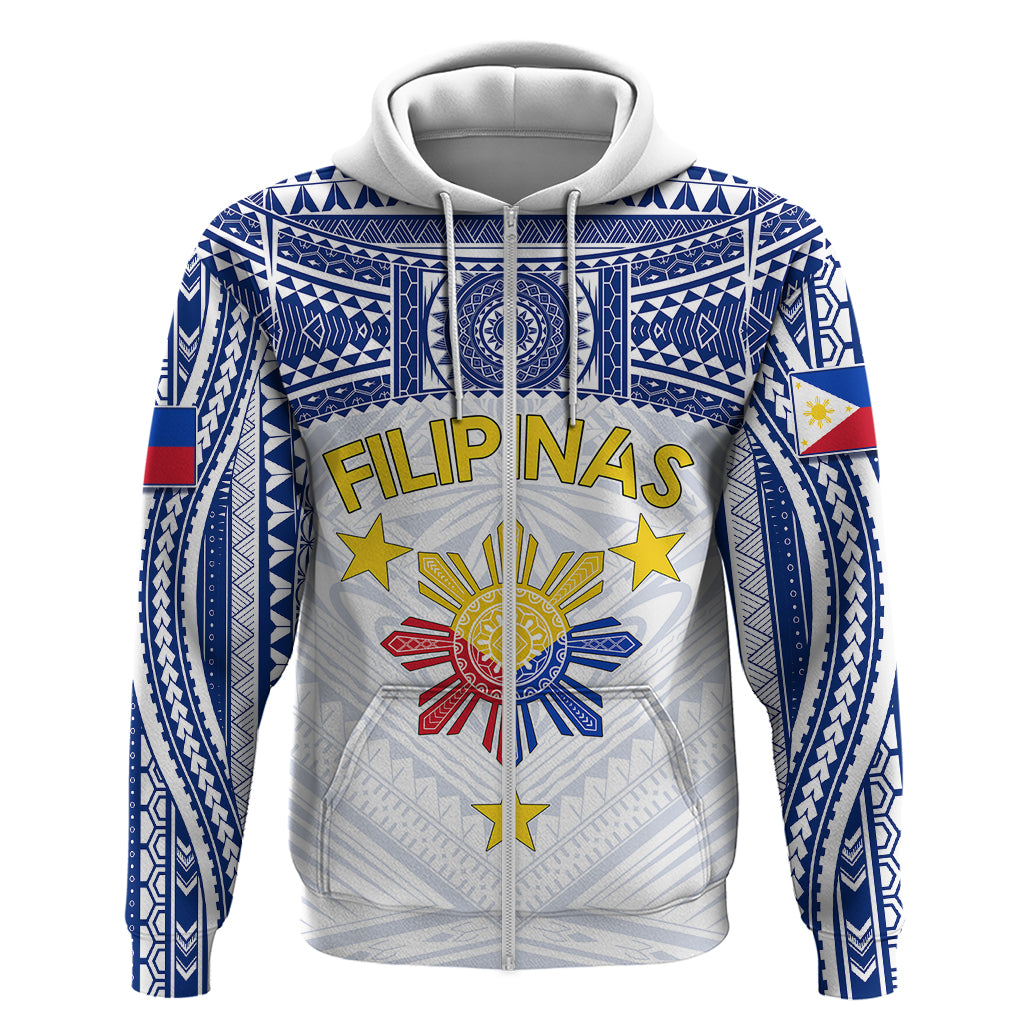 Personalised Philippines Football Hoodie Women's WC 2023 Filipinas Tribal Ver - Wonder Print Shop