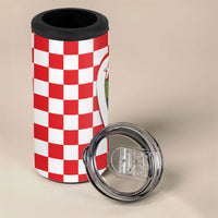 Plitvice Waterfall Hrvatska Scenery 4 in 1 Can Cooler Tumbler