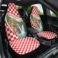 Plitvice Waterfall Hrvatska Scenery Car Seat Cover