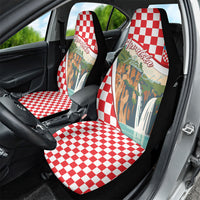 Plitvice Waterfall Hrvatska Scenery Car Seat Cover