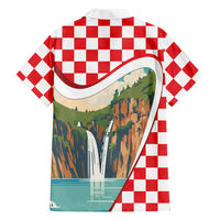 Plitvice Waterfall Hrvatska Scenery Hawaiian Shirt
