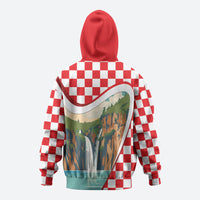 Plitvice Waterfall Hrvatska Scenery Hoodie