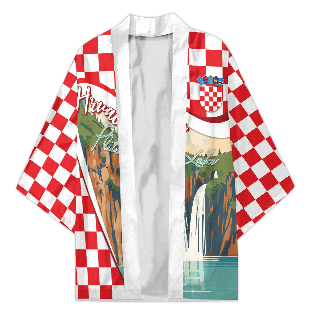 Plitvice Waterfall Hrvatska Scenery Kimono
