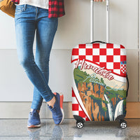 Plitvice Waterfall Hrvatska Scenery Luggage Cover