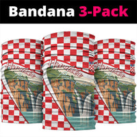 Plitvice Waterfall Hrvatska Scenery Neck Gaiter