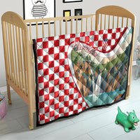 Plitvice Waterfall Hrvatska Scenery Quilt